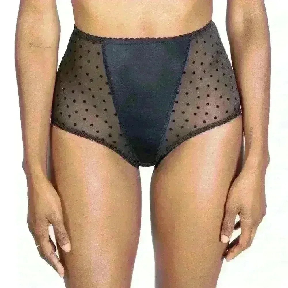 High Waist Full Coverage Panties Deneb by Less Is Amor